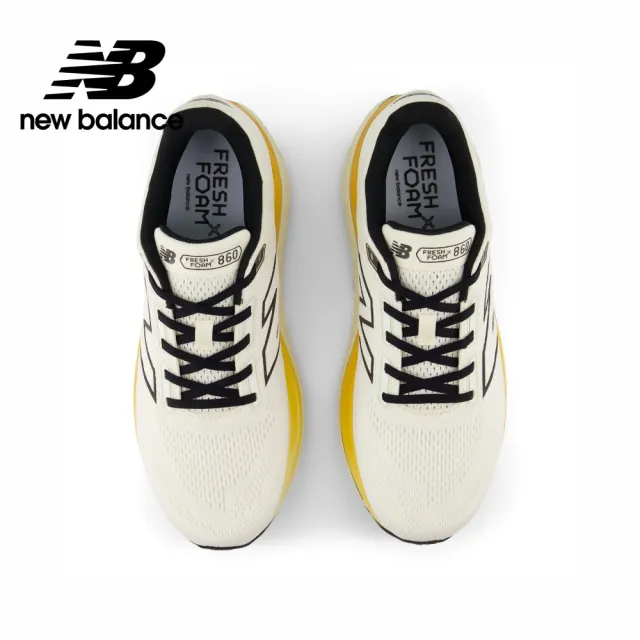【NEW BALANCE】NB Fresh Foam X慢跑鞋_M860Y14-2E_男性_白黃色