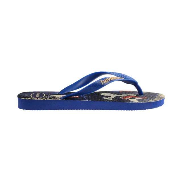 【havaianas 哈瓦仕】拖鞋 男鞋 女鞋 漫威 復仇者聯盟 蜘蛛人 Top Marvel Classics 藍 4147012-2711U