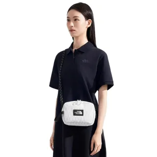【The North Face 官方旗艦】北面男女款白色輕便背負休閒腰包｜8DJRFN4(一包兩背設計)