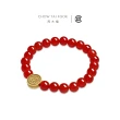 【周大福】CLOT聯名 赤霞凝珠黃金鑄幣紅玉髓手環手鍊