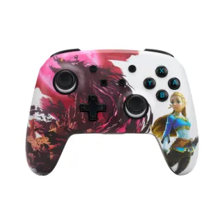 【PowerA】任天堂官方授權 增強款無線遊戲手把(1522654-02-薩爾達之血月)