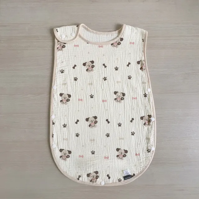 【Chu-mi 啾米】四層紗防踢睡袋(0-18M嬰兒防踢被 防踢背心 防踢被睡袋)