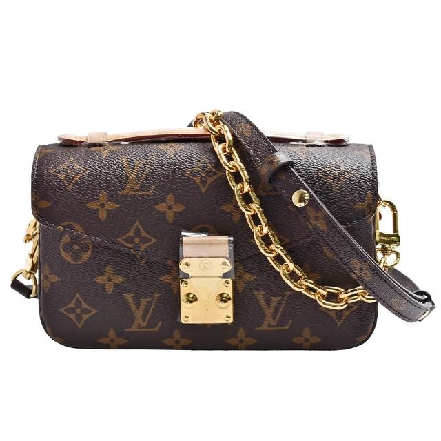 【Louis Vuitton 路易威登】M46279經典POCHETTE M☆TIS EAST WEST Monogram帆布手提/肩背包