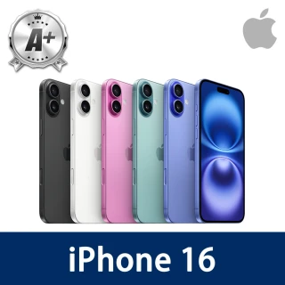 【Apple】A+級福利品 iPhone 16 128G 6.1吋(贈充電組)