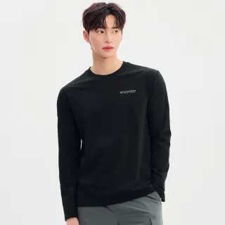 【Discovery Expedition】Freshvent 男版長袖上衣 T恤 機能上衣(DXRL31051-BKS)