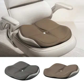 【kingkong】人體工學花瓣棉記憶棉坐墊 加寬辦公室椅墊 減壓坐墊