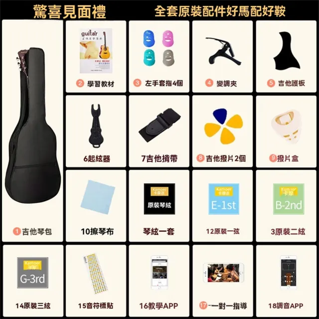 單闆木吉他 民謠吉他 38寸初學者學生女男新手入門吉它 網紅琴(單闆木吉他)