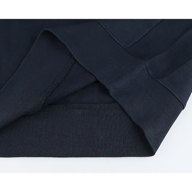 【Paul Smith】PAUL SMITH草寫白字LOGO斷裂滑板多彩印花有機棉長袖T恤(男款/墨藍)