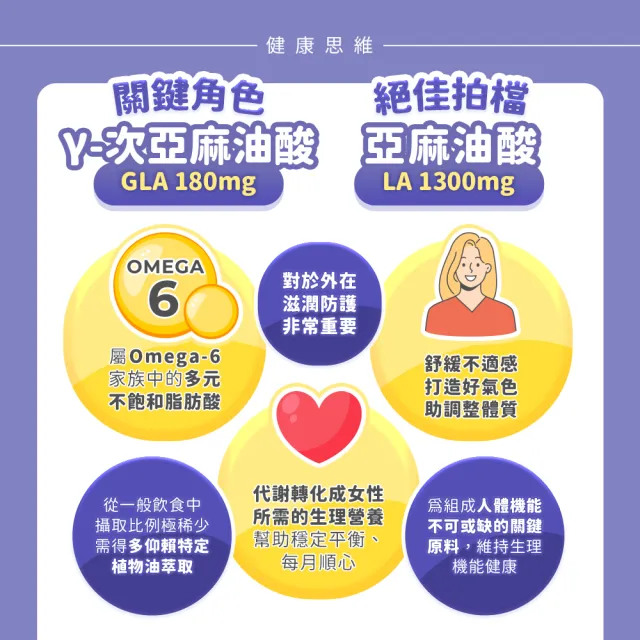 【Nature’s Truth 綠萃淨】冷壓月見草油含GLA軟膠囊(60粒/瓶)