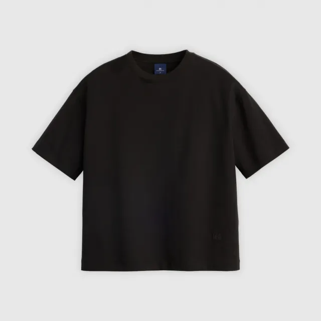 【LEVIS】BLUETAB™ 舒適版短袖Tee / 黑 女生上衣 人氣新品 003JL-0001