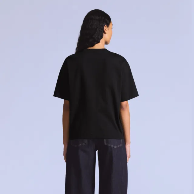 【LEVIS】BLUETAB™ 舒適版短袖Tee / 黑 女生上衣 人氣新品 003JL-0001