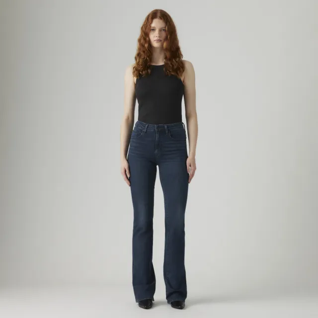【LEVIS】726™ 高腰喇叭牛仔褲 / Lyocell彈性面料 女生牛仔褲 熱賣單品 A3410-0120