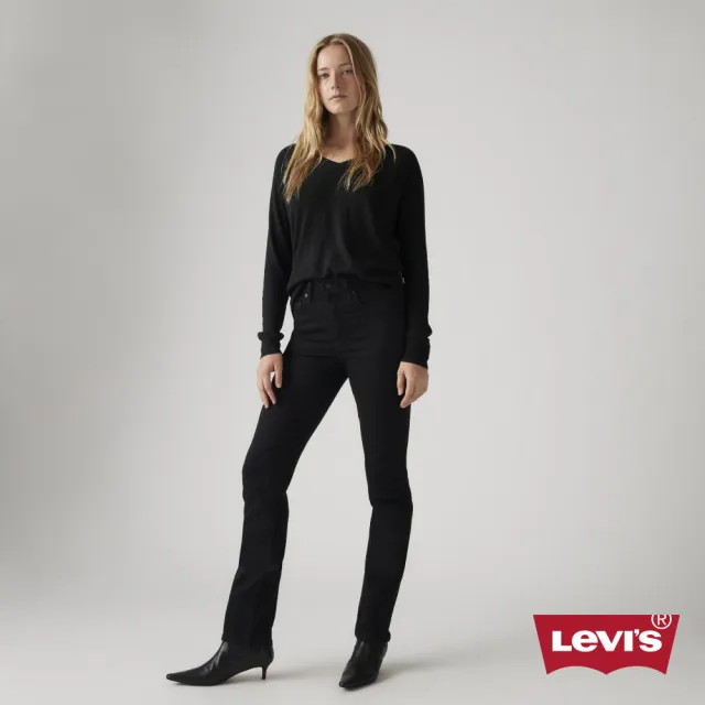 【LEVIS】724™ 高腰直筒牛仔褲 / 舒適彈性面料 女生牛仔褲 熱賣單品 18883-0321