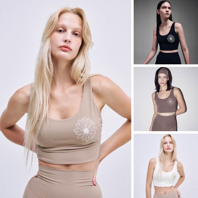 【MARDI MERCREDI】親膚運動內衣 多色 經典小雛菊 花 ULTIMATE COMFORT BASIC BRA THEFLOWER