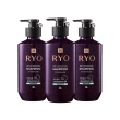 【RYO 呂 官方直營】滋養韌髮洗髮精 400ml x3入(油性/中乾性/敏感性/扁塌無力/去屑)