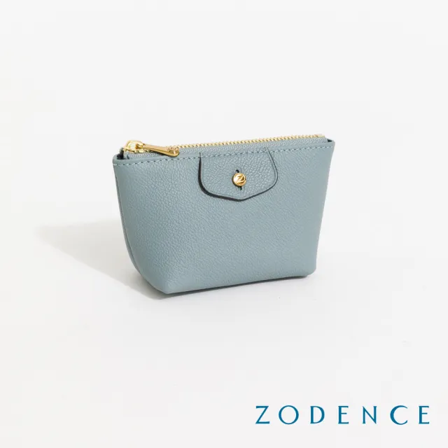 【ZODENCE 佐登司】CUFF進口真皮袖釦鑰匙零錢包(多色)