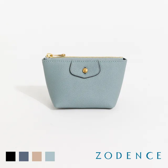 【ZODENCE 佐登司】CUFF進口真皮袖釦鑰匙零錢包(多色)