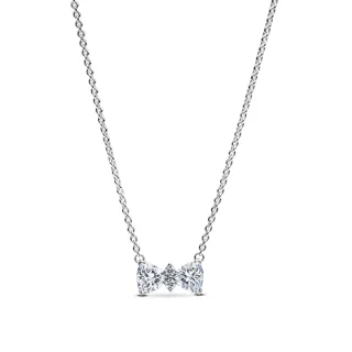 【Pandora 官方直營】璀璨蝴蝶結項鏈