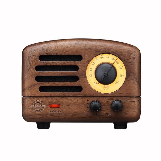 【MUZEN】OTR經典復刻藍牙音響收音機-經典版 胡桃木/玫瑰木(不含原廠保護皮套|提背帶 聖誕禮物 交換禮物)