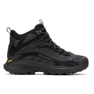【MERRELL】MOAB SPEED 2 MID GTX 寬楦中筒防水登山鞋 男款 黑色(ML037501W)
