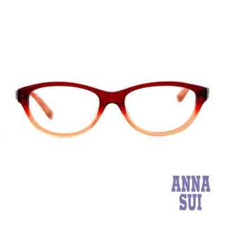 【ANNA SUI 安娜蘇】異想花園立體舞蝶光學眼鏡-紅(AAS522-266)