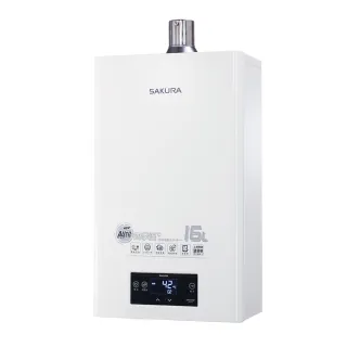 【SAKURA 櫻花】16L四季溫渦輪增壓熱水器DH1695F(火速安裝-官方直營)