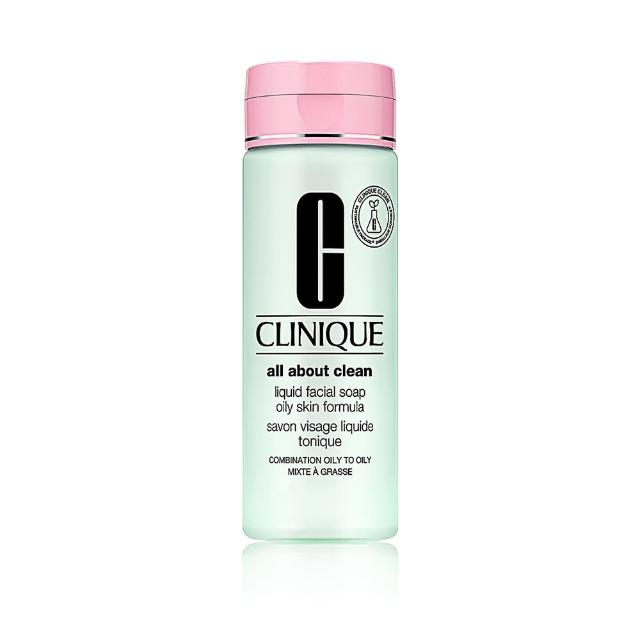 即期品【CLINIQUE 倩碧】三步驟洗面膠200ml(富含胺基酸 清爽不緊繃)
