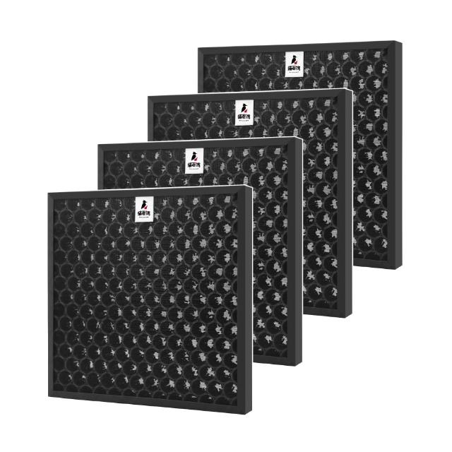 【Mitewithmom 蟎著媽】奈米催化濾網4入優惠組(適用 Poiema One SGT550 SGT550SE 空氣清淨機)