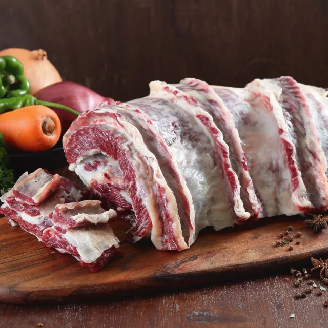 【國際牛肉店】三叉筋/牛腩/肋條/牛腱切塊/任選四包贈二滷包(清真台灣溫體手切牛肉)