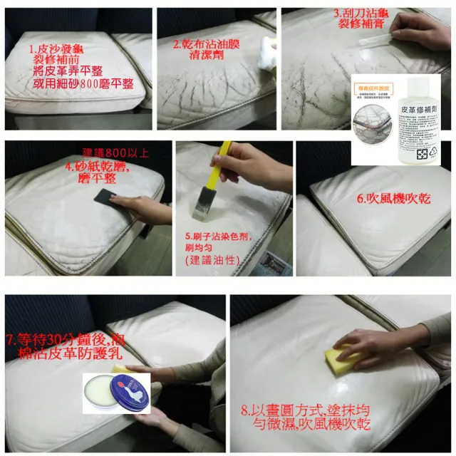 【鞋博士嚴選鞋材】皮革填充修補劑(針對脫皮凹陷龜裂掉漆填補傷口使其平整)
