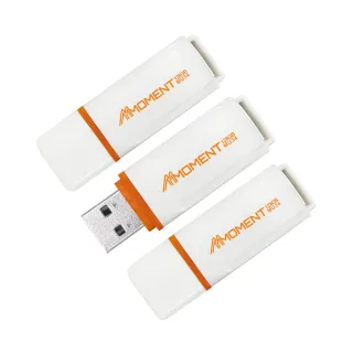 【Moment】MU34 128GB  高速隨身碟 USB3.1 Gen1(128G 三入組)