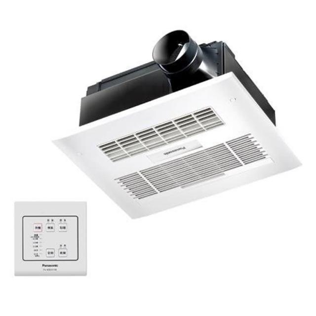 【Panasonic 國際牌】FV-40BUY1R/FV-40BUY1W陶瓷加熱浴室乾燥涼暖風機有線遙控(不含安裝/原廠保固)