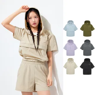 【Discovery Expedition】Freshvent 女版 短袖防風涼感戶外上衣(DWTR92053-六款任選)