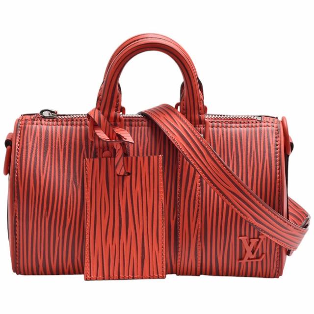 LV LOUIS VUITTON路易威登 M11588 經典 Keepall Bandouli è re 25 Epi 牛皮手提 / 斜背包