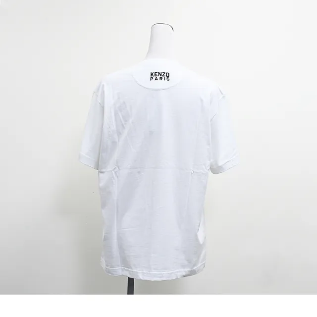 【KENZO】KENZO 快樂老虎刺繡短袖T恤(男款/白)