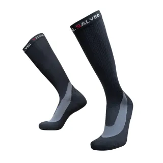 【Vital Salveo 紗比優】運動腿套/壓力襪(足弓支撐/漸進式壓力/機能壓縮長襪/遠紅外線竹炭除臭-台灣製造)