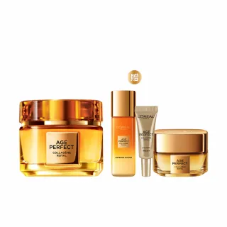 【LOREAL Paris 巴黎萊雅】全新升級2.0金致臻顏花蜜奢養膠原輕盈乳霜60ml(面霜/小蜜罐/小S徐熙娣代言)