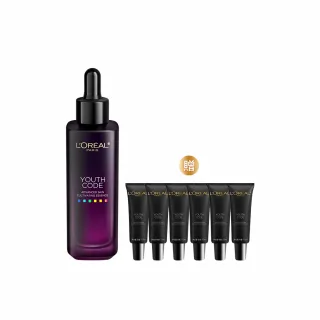 【LOREAL Paris 巴黎萊雅】青春密碼酵素肌底調理精華4.0_50ml(黑瓶精華/精華/精華液)