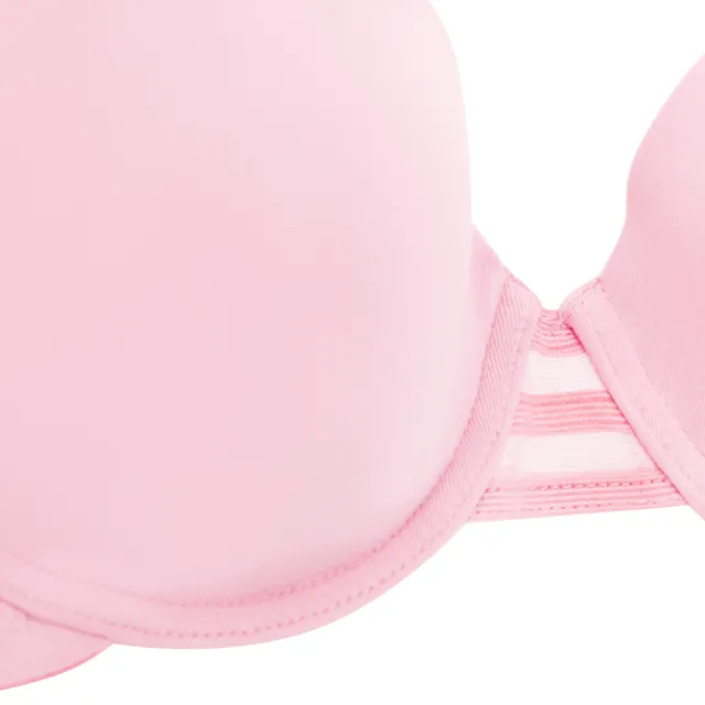 【Gennies 奇妮】哺乳內衣 輕柔無痕軟鋼圈內衣(粉 超值)