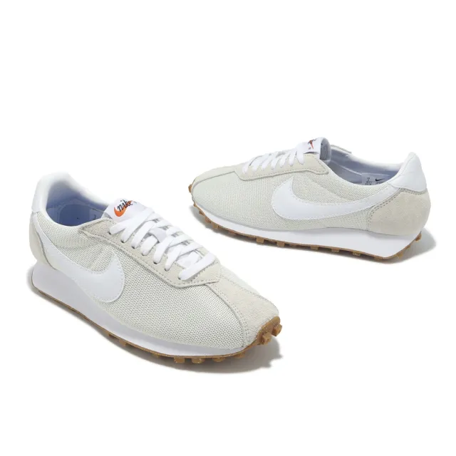 【NIKE 耐吉】休閒鞋 Wmns LD-1000 女鞋 米白 白 麂皮 復古 膠底(HF3227-101)