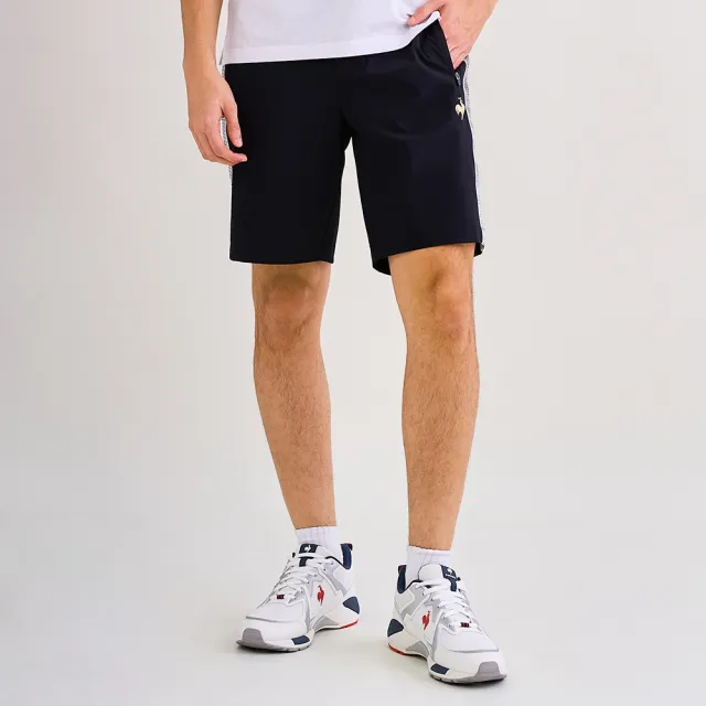 【LE COQ SPORTIF 公雞】抗UV/防潑水短褲 男款-3色-LWV81381