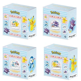 【POKEMON 精靈寶可夢】寶可夢甜點水晶球系列-4款可選(皮卡丘 波加曼 耿鬼)