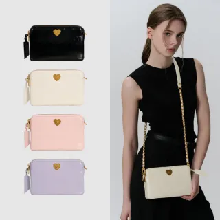 【ROBINMAY】霏比雙層斜背包(拉鍊封口/多色任選)