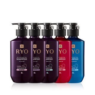 【RYO 呂 官方直營】滋養韌髮 洗髮精 400ml(油性/中性/敏感/蓬鬆/去屑)
