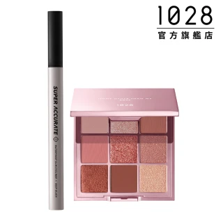 【1028】飛我莫屬限量眼彩盤暮玫瑰+狙擊手精準易控短芯眼線液(效期至2026/3)