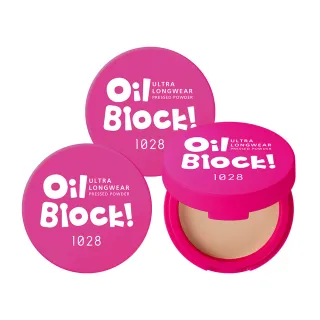 【1028】Oil Block! 超吸油蜜粉餅MOMO喳喳限定版(3入組)