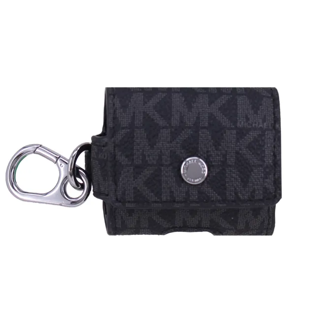 【Michael Kors】GIFTING 系列 型男特攻 三件式 腋下包 / 手拿包 / 存摺包 旅行組(字母黑)