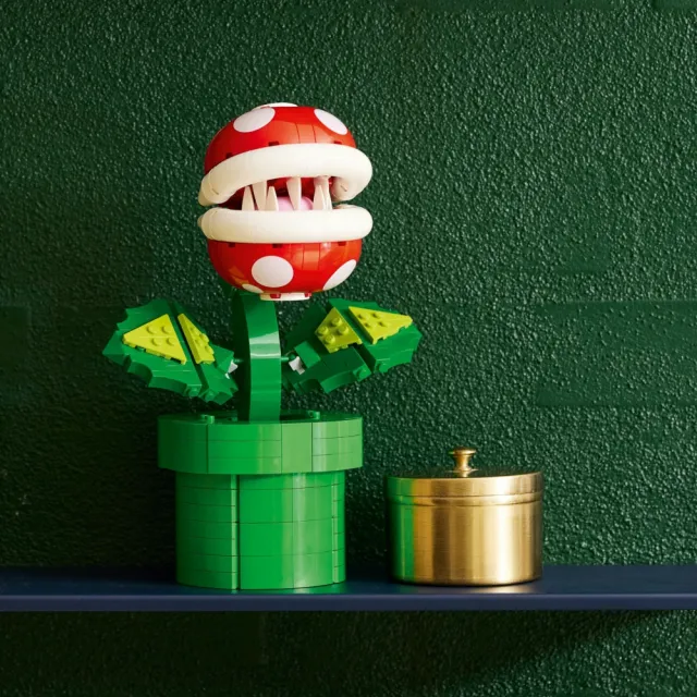 【LEGO 樂高】超級瑪利歐系列 71426 吞食花(Piranha Plant 任天堂)