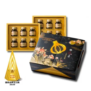 【YONTO 詠統生技】勝蒜在握 金喜禮盒 黑蒜精65mLX12入/盒(禮盒 年節禮盒 送禮 養生禮盒)