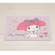 【巴芙洛】買1送1/ 2入日本三麗鷗系列皮革軟硅藻土吸水地墊(限時3天 買1送1/贈是隨機出貨/踏墊/地墊)